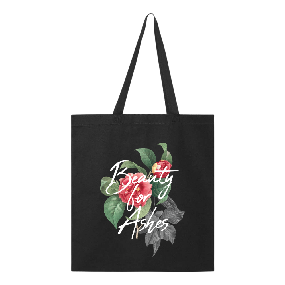 BEAUTY FOR ASHES TOTE (BLACK)