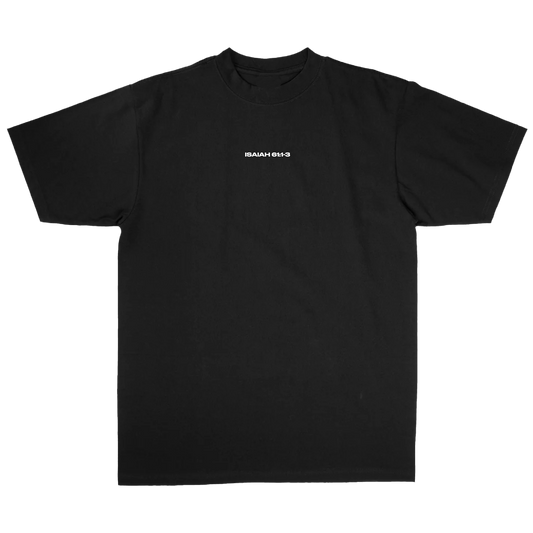BEAUTY FOR ASHES TEE (BLACK)