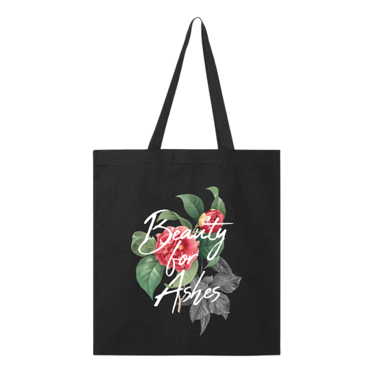BEAUTY FOR ASHES TOTE (BLACK)