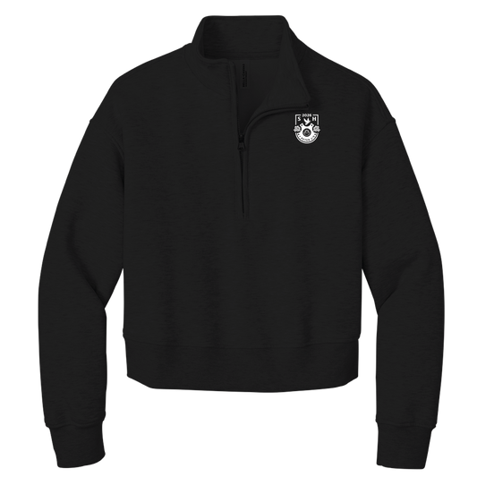 1 PETER 1/2 ZIP (BLACK)